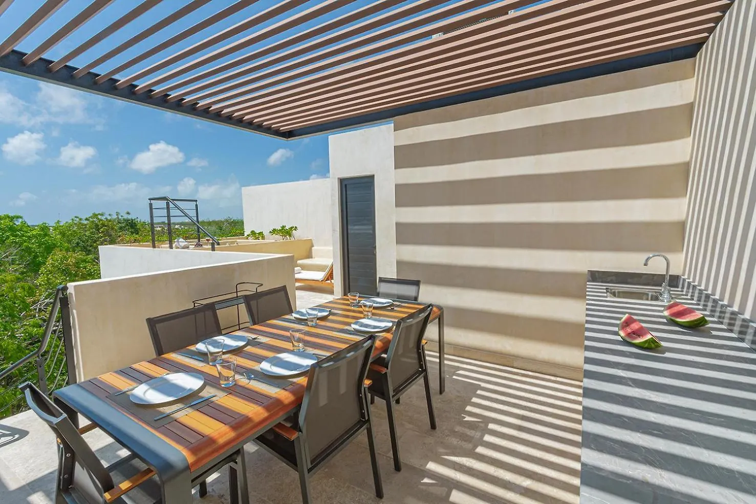 2Br Penthouse With Private Jacuzzi At Aldea Zama Apartment Tulum