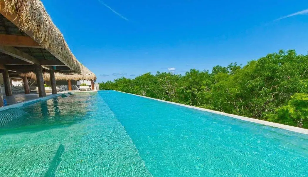 2Br Penthouse With Private Jacuzzi At Aldea Zama Apartment Tulum Mexico