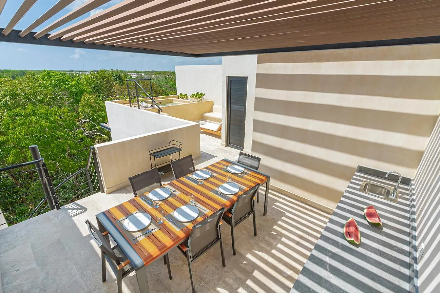 2Br Penthouse With Private Jacuzzi At Aldea Zama Apartment Tulum 0*,