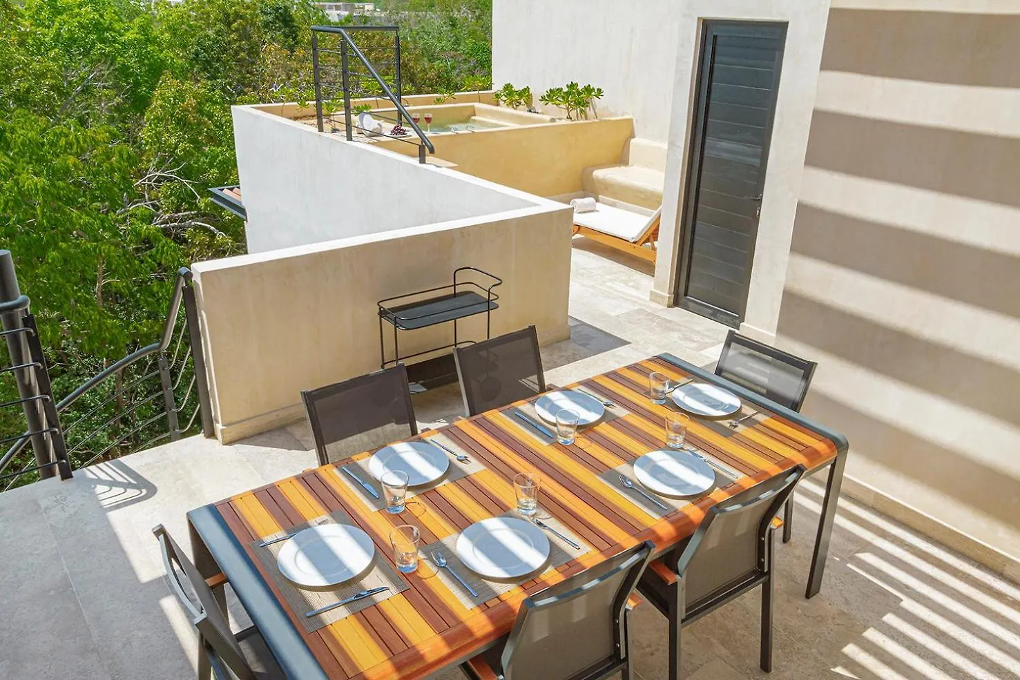 2Br Penthouse With Private Jacuzzi At Aldea Zama Apartment Tulum