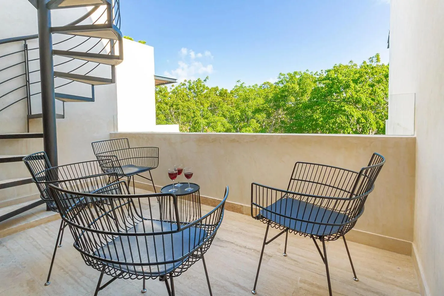 2Br Penthouse With Private Jacuzzi At Aldea Zama Apartment Tulum Mexico