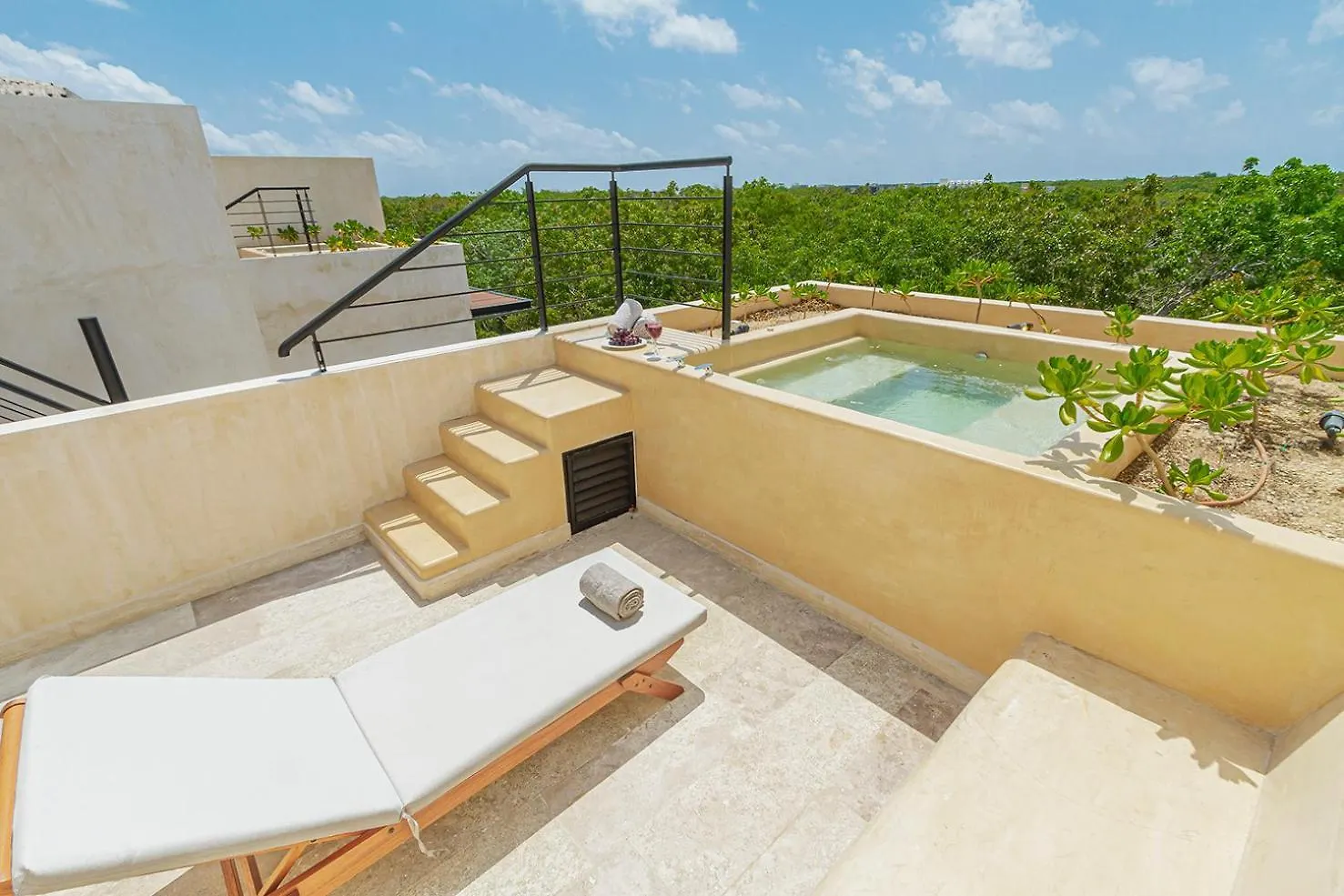 2Br Penthouse With Private Jacuzzi At Aldea Zama Apartment Tulum Mexico