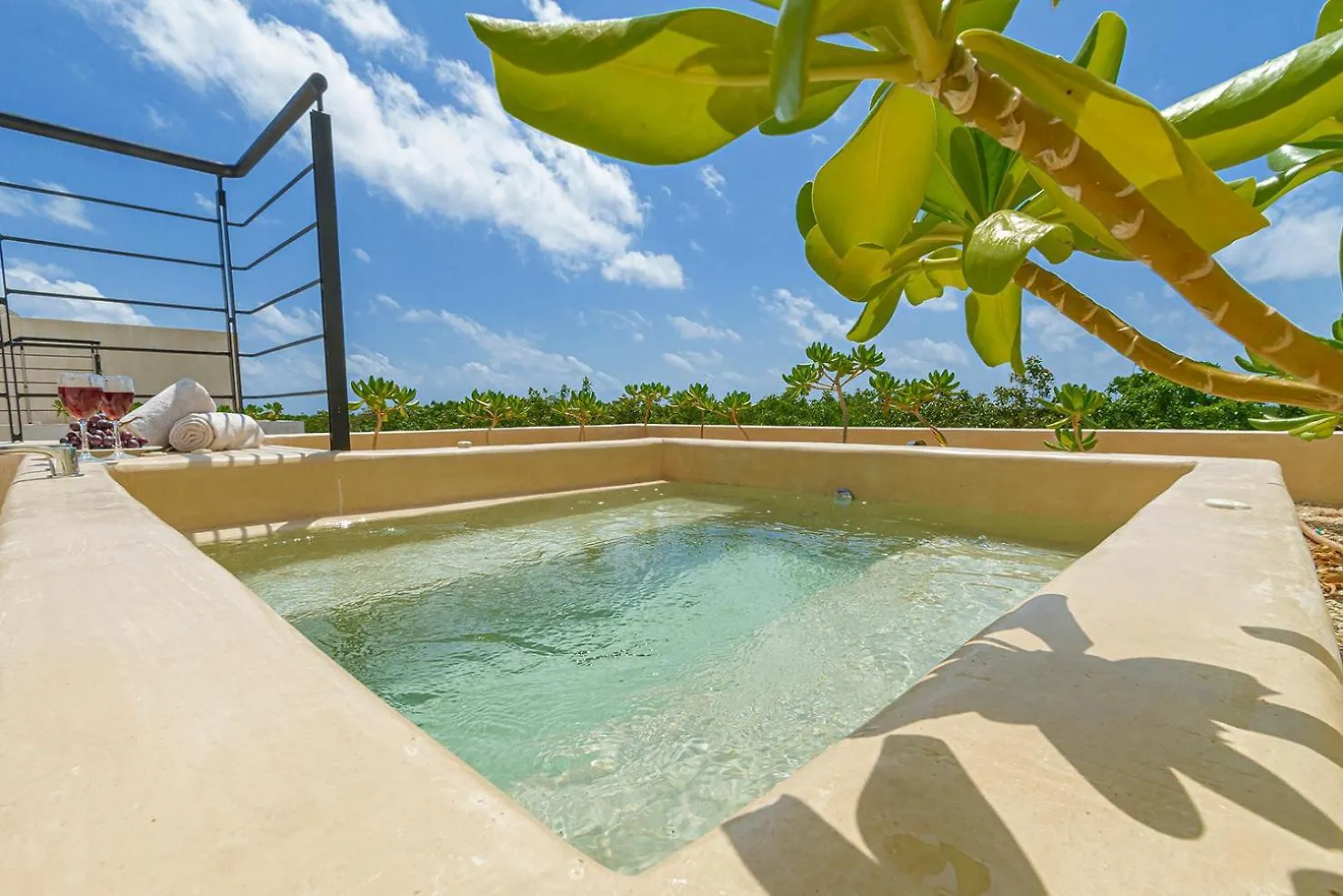 2Br Penthouse With Private Jacuzzi At Aldea Zama Apartment Tulum